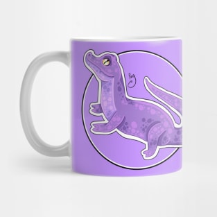 Purple crocodile Mug